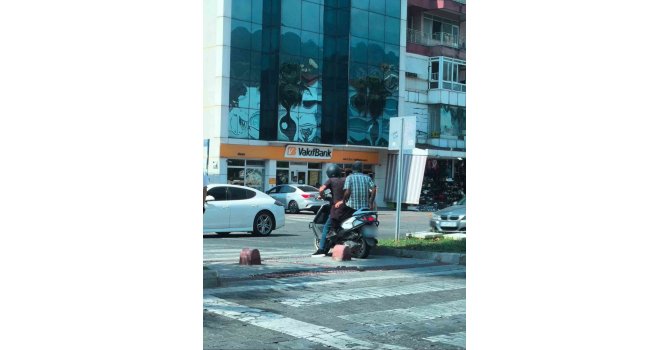 Alanya’da yaya yolları ve kaldırım işgali yapan motosikletlere 136 bin TL ceza