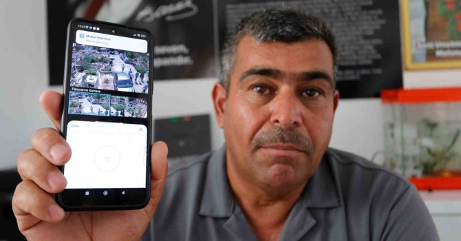 Mezarlıkta uyuşturucu satışını fark eden muhtar gece görüş ve sesli uyarı sistemli kamera sistemi kurdu