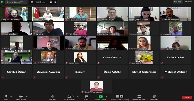 Antalya OSB, ticaret müşavirlerini konuk etti