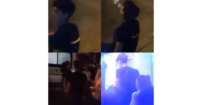 Sırtında bıçakla hastaneye kaldırıldı