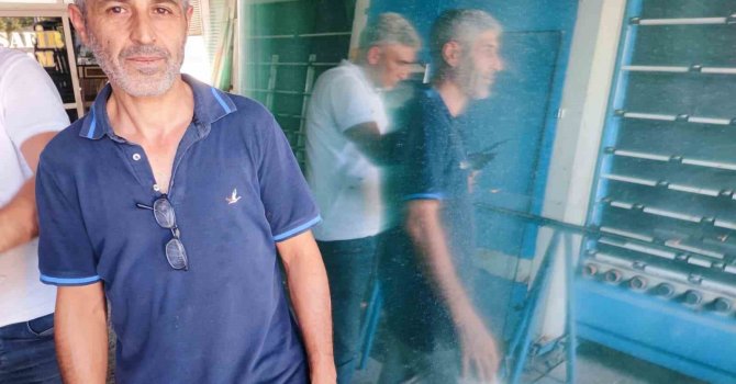 5 bin liralık cam aldı parasını ödemeden gitti