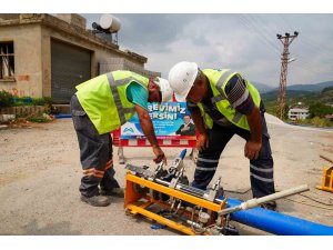 MESKİ, altyapı hattı çalışmalarını sürdürüyor