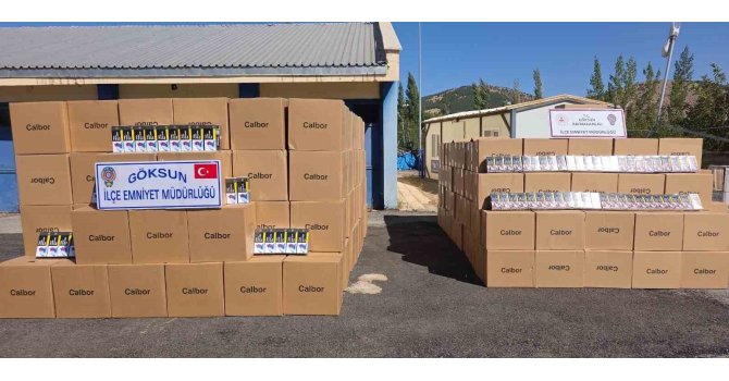 Kahramanmaraş’ta 6 milyon adet makaron ele geçirildi