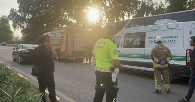 Hatay’da feci kaza: 1 ölü, 1 yaralı