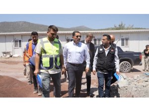 Hassa’da afet konutları yükseliyor