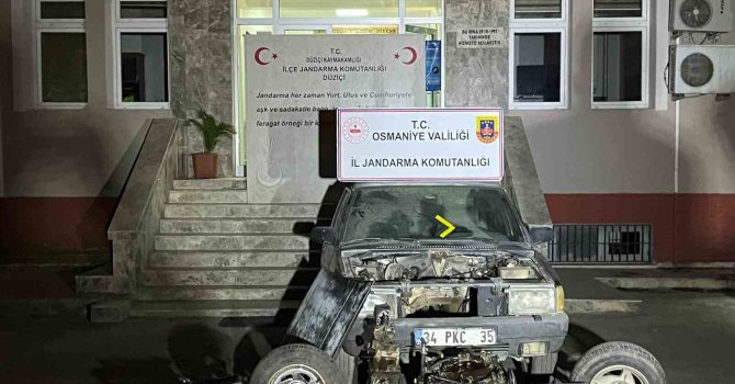 Osmaniye’de çalınan otomobil Kahramanmaraş’ta bulundu: 2 tutuklama