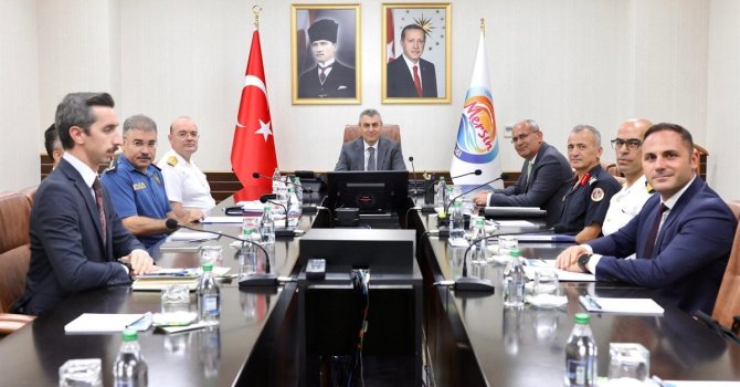 Mersin’de güvenlik ve asayiş toplantısı yapıldı