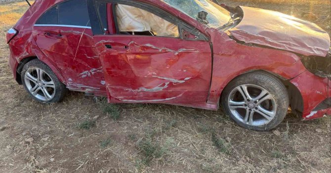 Korkuteli’nde trafik kazası:1 ölü, 1 yaralı