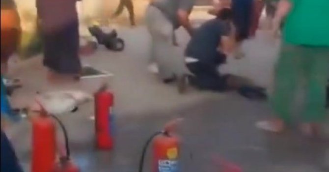 Kahramanmaraş’ta konteynerde yangın: 1 çocuk yaralandı