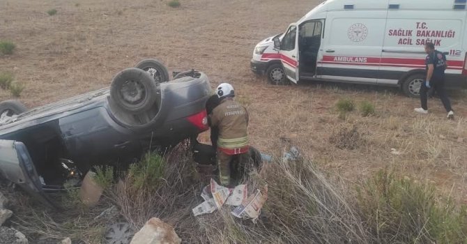 İskenderun’da trafik kazası:2 yaralı