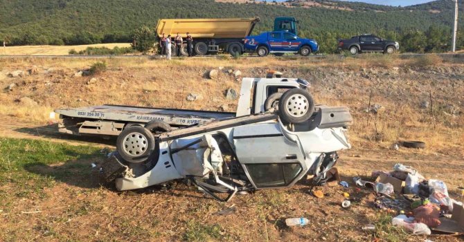 Kahramanmaraş’ta trafik kazası: Sürücü öldü, eşi ağır yaralandı
