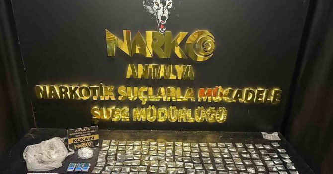 Antalya’da uyuşturucu ticareti operasyonlarında 38 şüpheli yakalandı, 23’ü tutuklandı