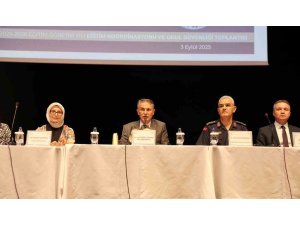 Mersin’de Eğitim Koordinasyonu ve Okul Güvenliği Toplantısı yapıldı