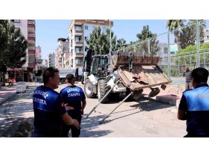Mersin’de hurda ve çöp yığan vatandaşa ceza