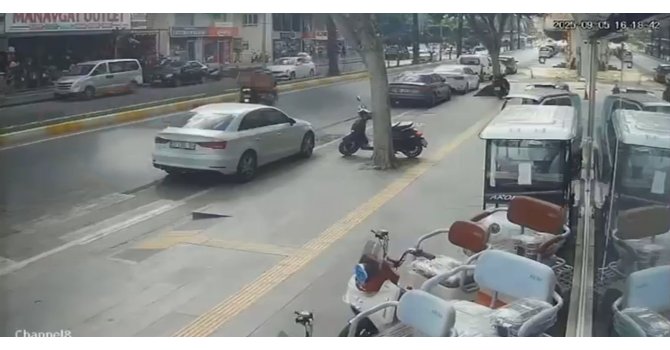 Kuryelerin seyir halinde sohbeti hastanede bitti