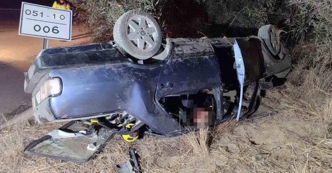 Tarsus’ta trafik kazası:1 ölü, 3 yaralı