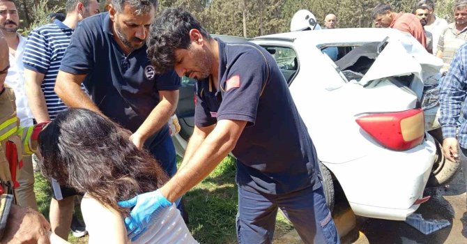 Kırıkhan’da zincirleme trafik kazası: 6 yaralı