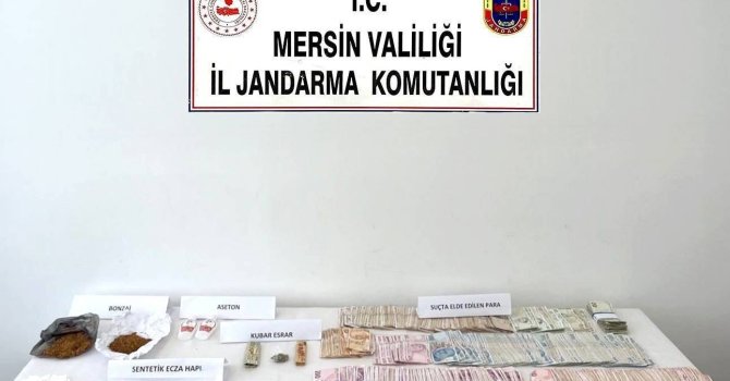 Mersin’de uyuşturucu operasyonu 4 şüpheli yakalandı