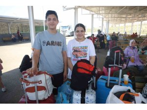 Ülkelerine dönen Suriyeliler’den Türk halkına teşekkür