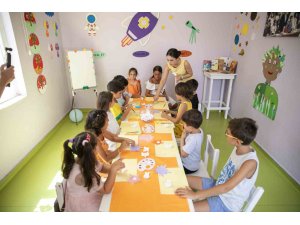 Atakent Çocuk Hobi Atölyesi ilgi görüyor