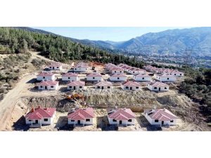 Şekere bölgesine inşa edilen köy evlerinde sona gelindi