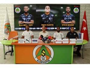 Alanyaspor’dan 3 imza