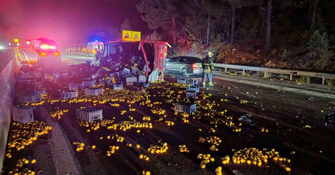 Otoyolda zincirleme kaza: 1 ağır yaralı