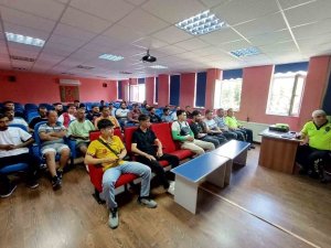 Silifke’de motokuryelere trafik eğitimi