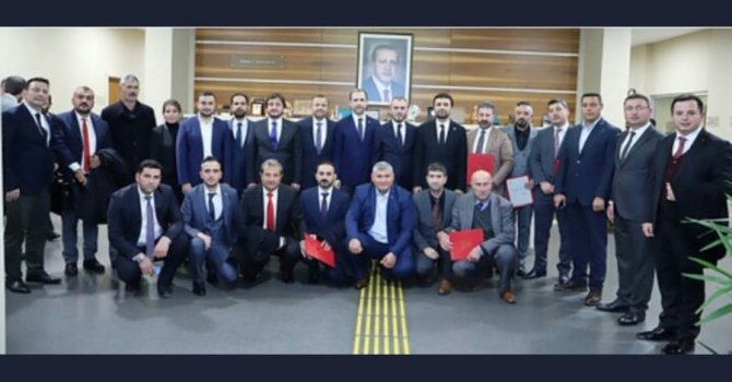 AK PARTİNİN YENİ İLÇE BAŞKANLARI ATANDI