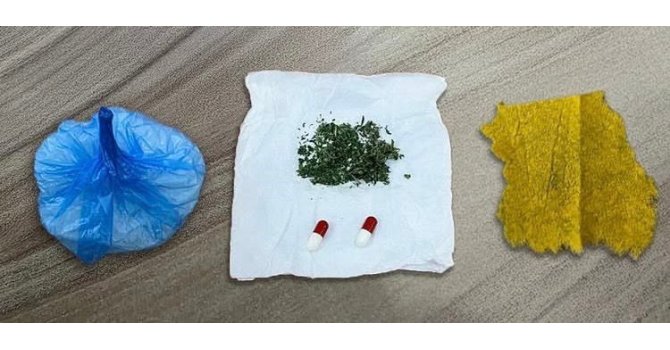 Isparta’da uyuşturucu madde ele geçirildi, 2 kişiye adli işlem yapıldı