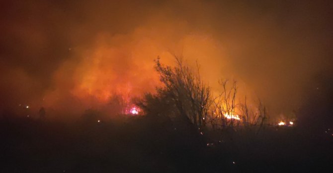 Osmaniye’de makilik yangını söndürüldü