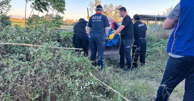 Osmaniye’de kayıp olarak aranan yaşlı adam sulama kanalında ölü bulundu