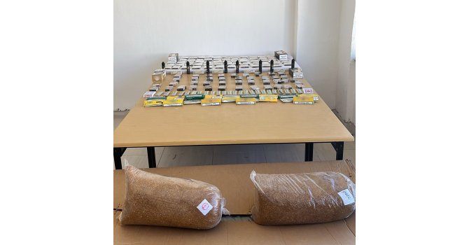 Uyuşturucu ve kaçak tütünler ele geçirilen şüpheli tutuklandı