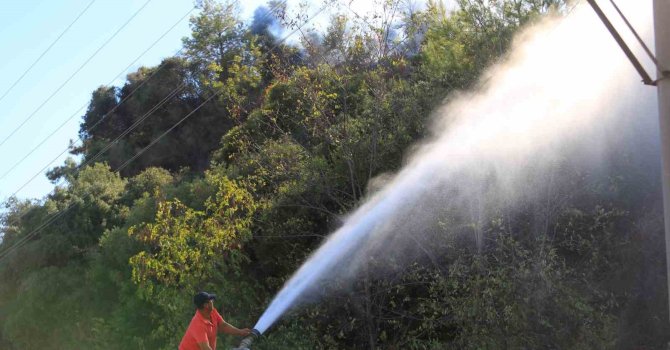 Aksu’daki yangın kontrol altına alındı