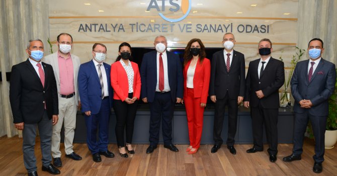 Sigortacılar ATSO’yu Ziyaret Etti