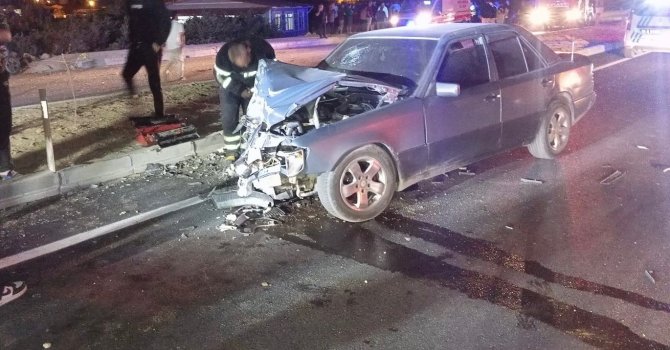 Samandağ’da trafik kazası: 2 yaralı