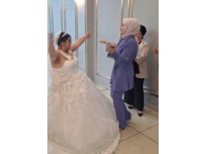 Kahramanmaraş’ta özel birey için temsili düğün