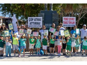 Side’de çevre temizliği yapıldı