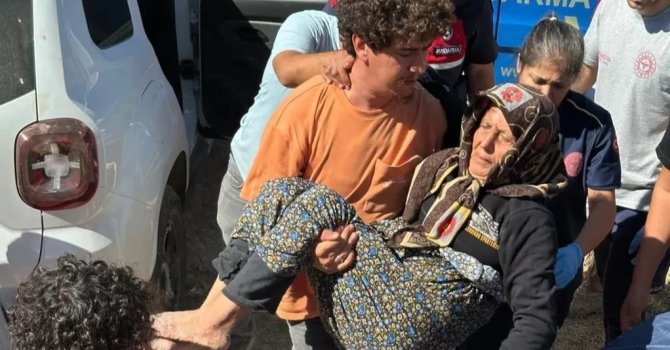 Kayıp olan Safiye nine ’dron’la bulundu