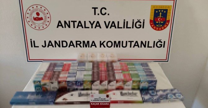 Gazipaşa’da 250 kilo kaçak tütün ve 420 paket kaçak sigara ele geçirildi