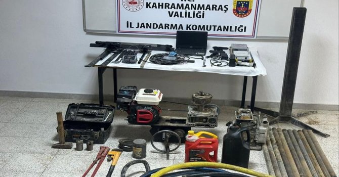 Kahramanmaraş’ta define avcılarına operasyon: 10 kişi yakalandı