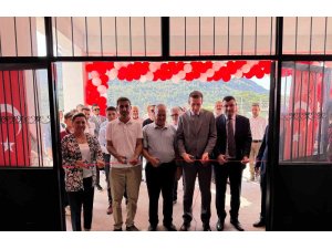 Tekmen Ortaokulunun yeni hizmet binası açıldı