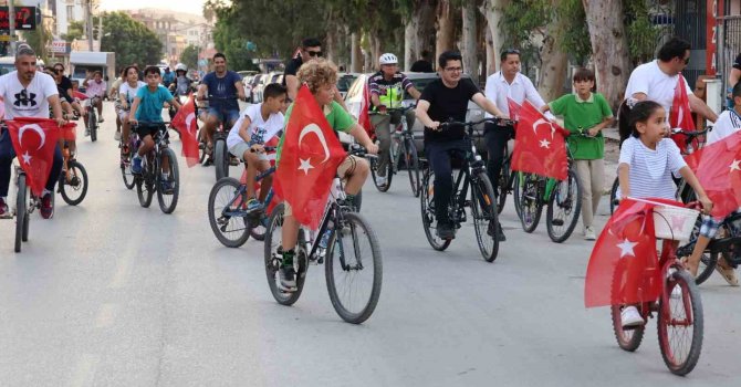 Arsuz’da bisiklet turu düzenlendi