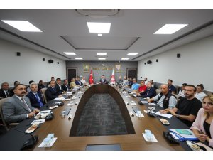 Hatay’da ihya ve inşa sürecinde yürütülen çalışmalar değerlendirildi