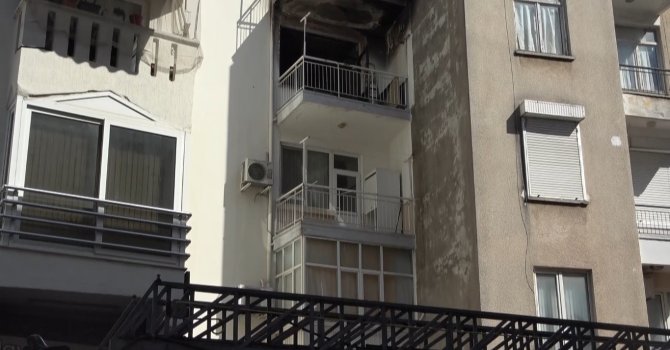 Antalya’da apartman dairesinde yangın: 1 yaralı