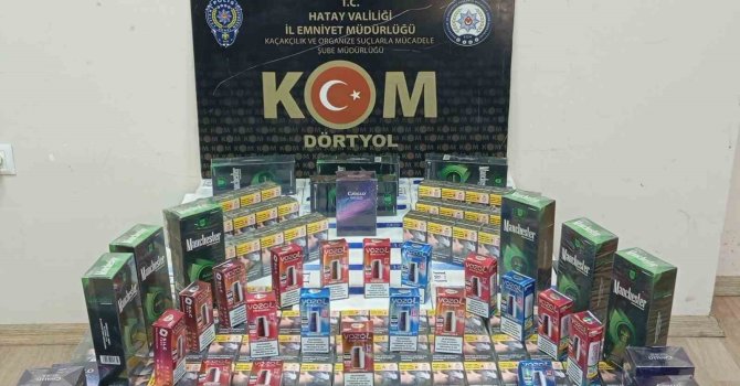 Hatay’da sahte içki ve kaçakçılık operasyonu