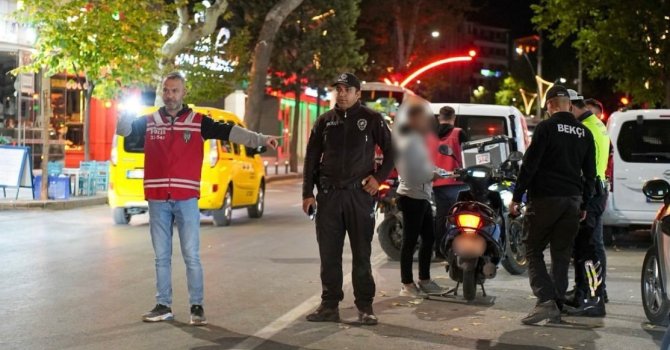 Isparta’da motosiklet ve motorlu bisikletlere yönelik denetim