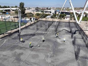 Hatay Büyükşehir Belediyesi, Bohşin Mahallesi’nde çok amaçlı salon inşasına başladı