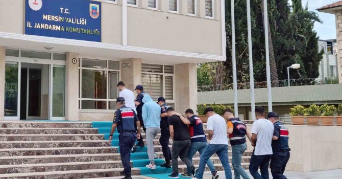 Mersin’de 10 hükümlü yakalanıp cezaevine teslim edildi