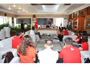 Başarılarını Başkan Topaloğlu ile paylaştılar